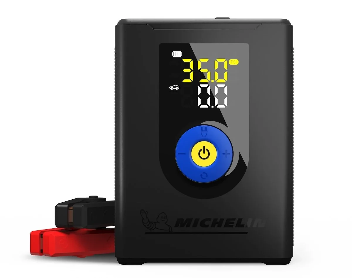 Michelin Li-ion Cordless Tyre Inflator, Jump Starter and Power Bank 27325