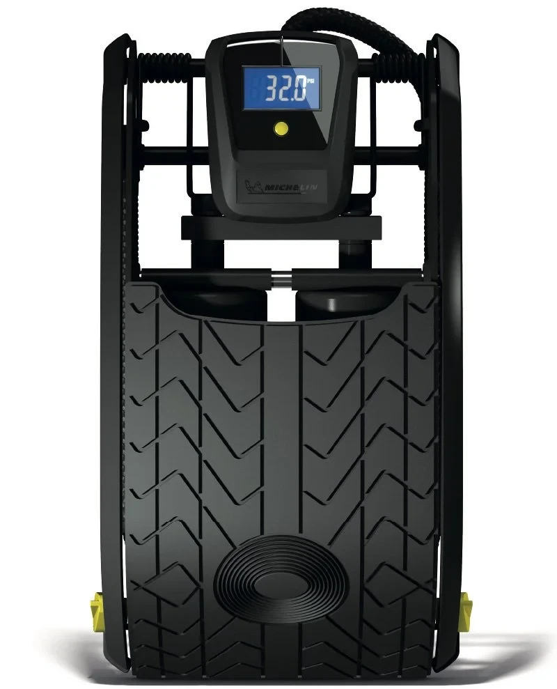 Michelin Digital Double Barrel Footpump