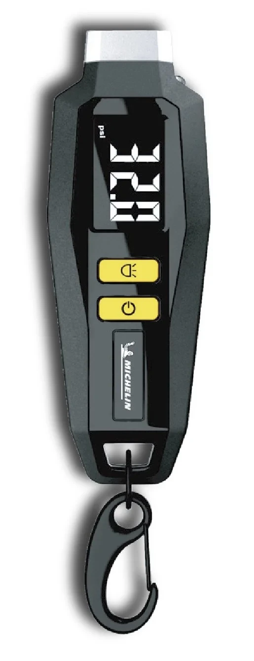 Michelin Digital Tyre Pressure Gauge with Keyring 27290